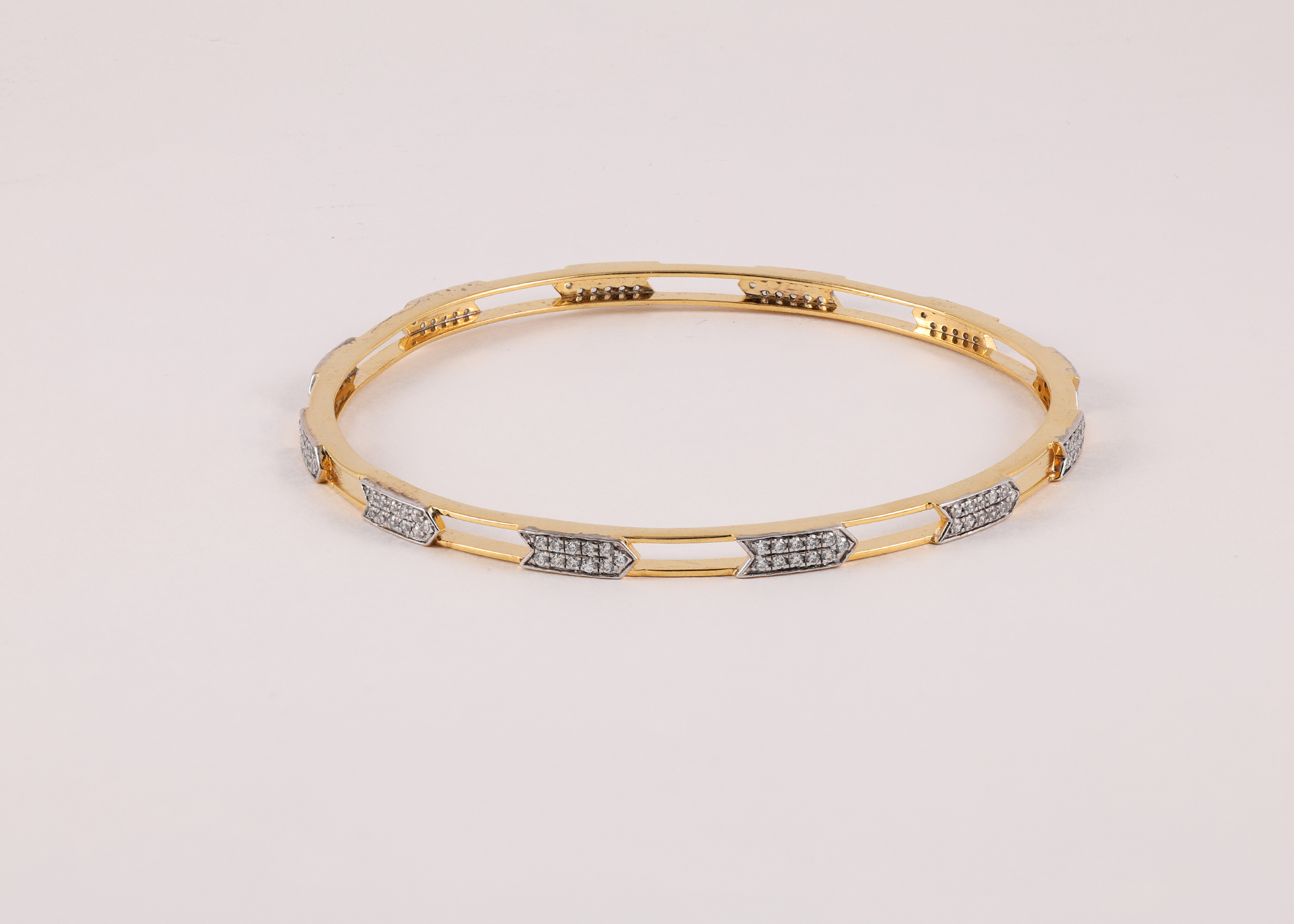 Regal Link Diamond Bangle