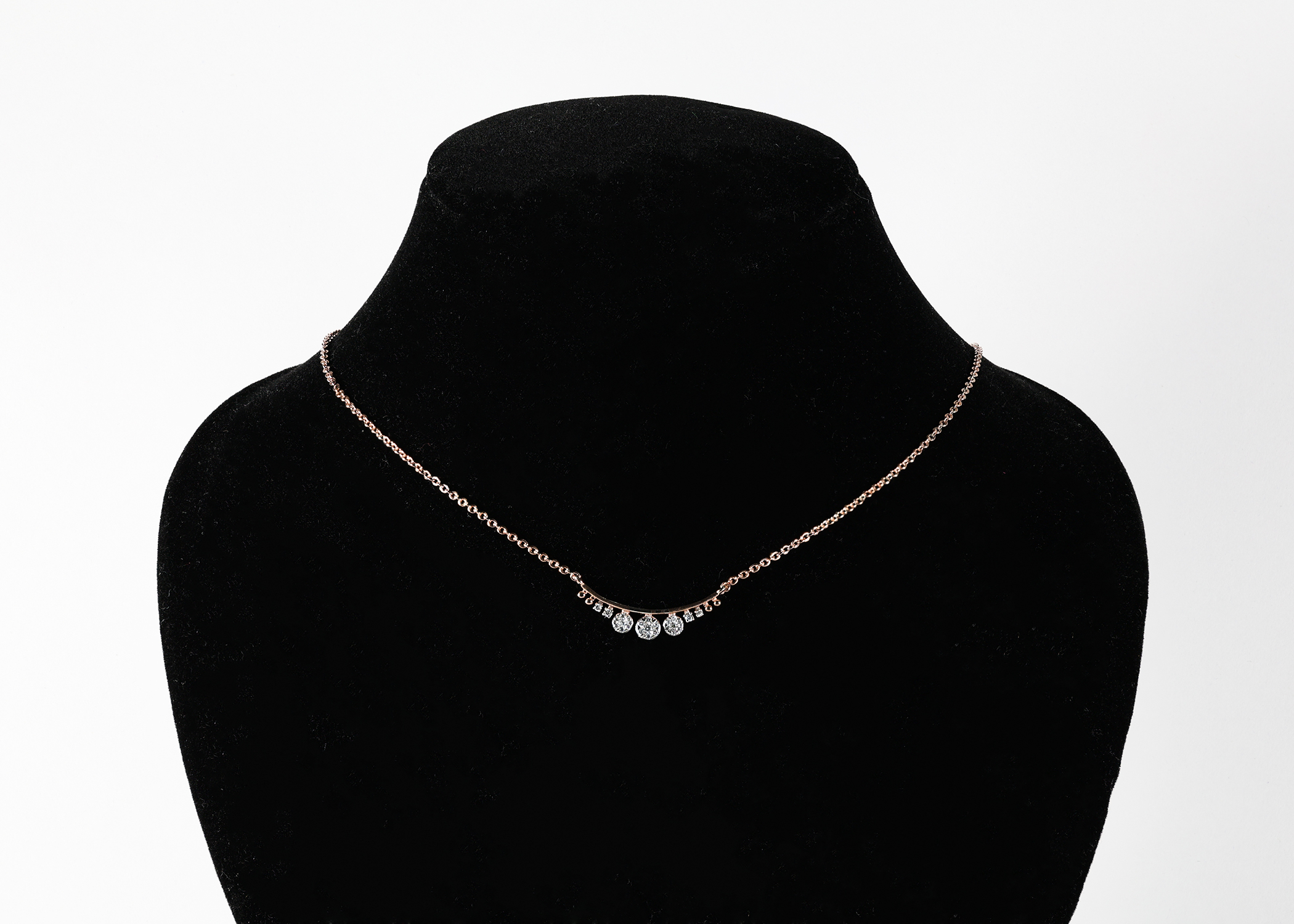 Aurora Diamond Curve Pendant