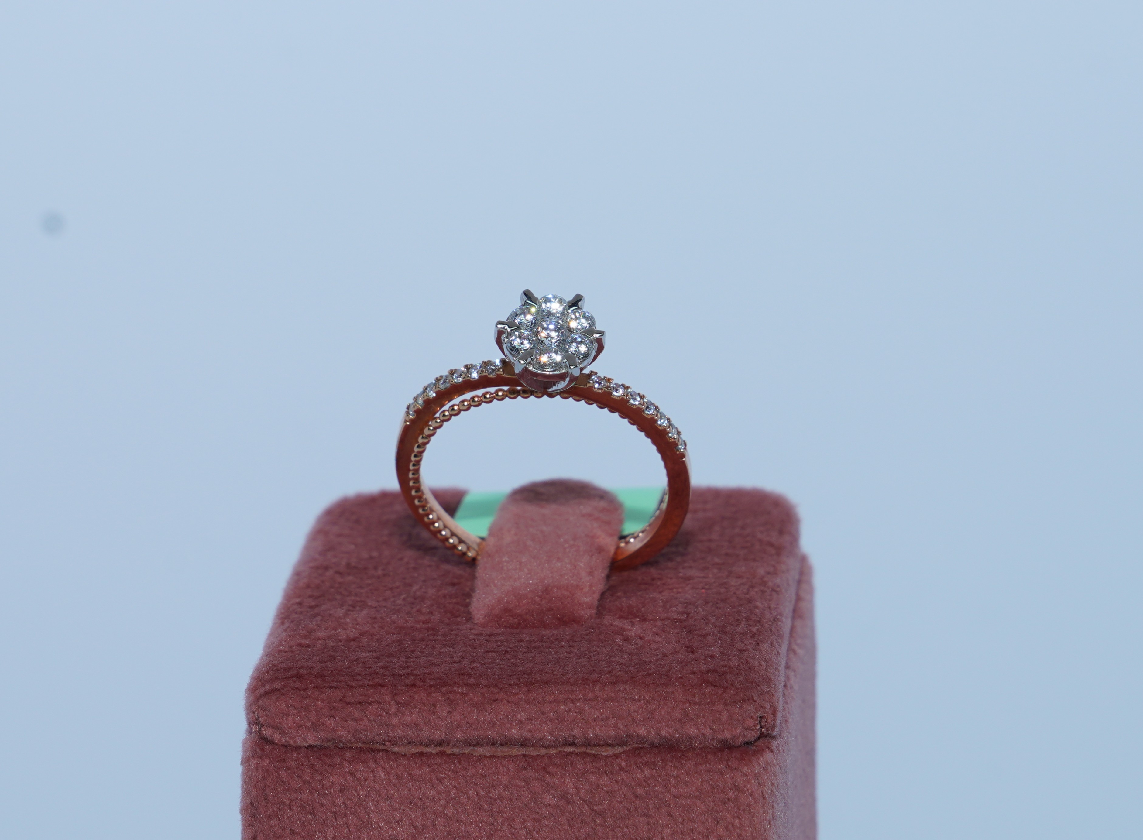 Blossom Spark Diamond Ring