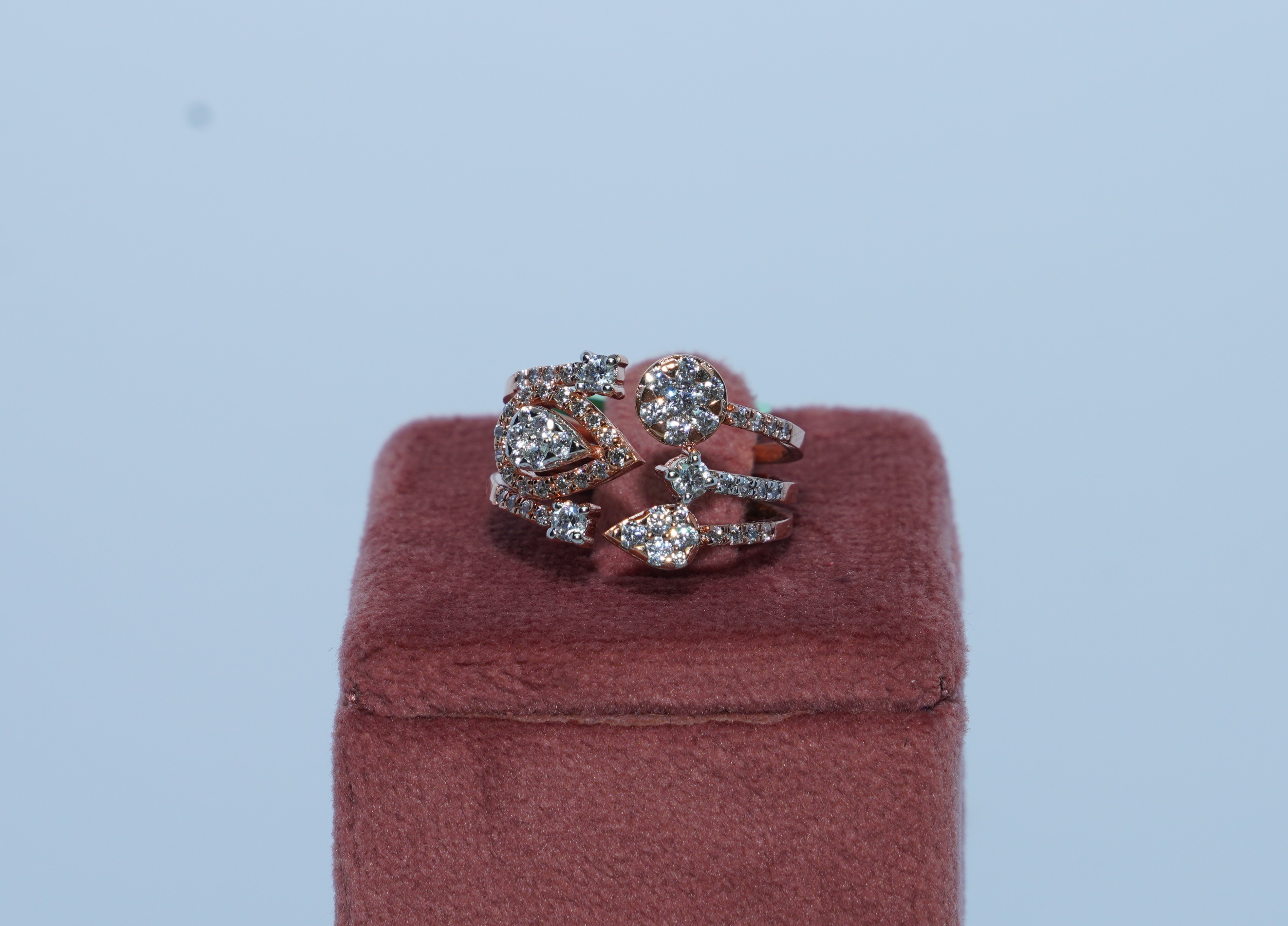 Celestial Bloom Diamond Ring
