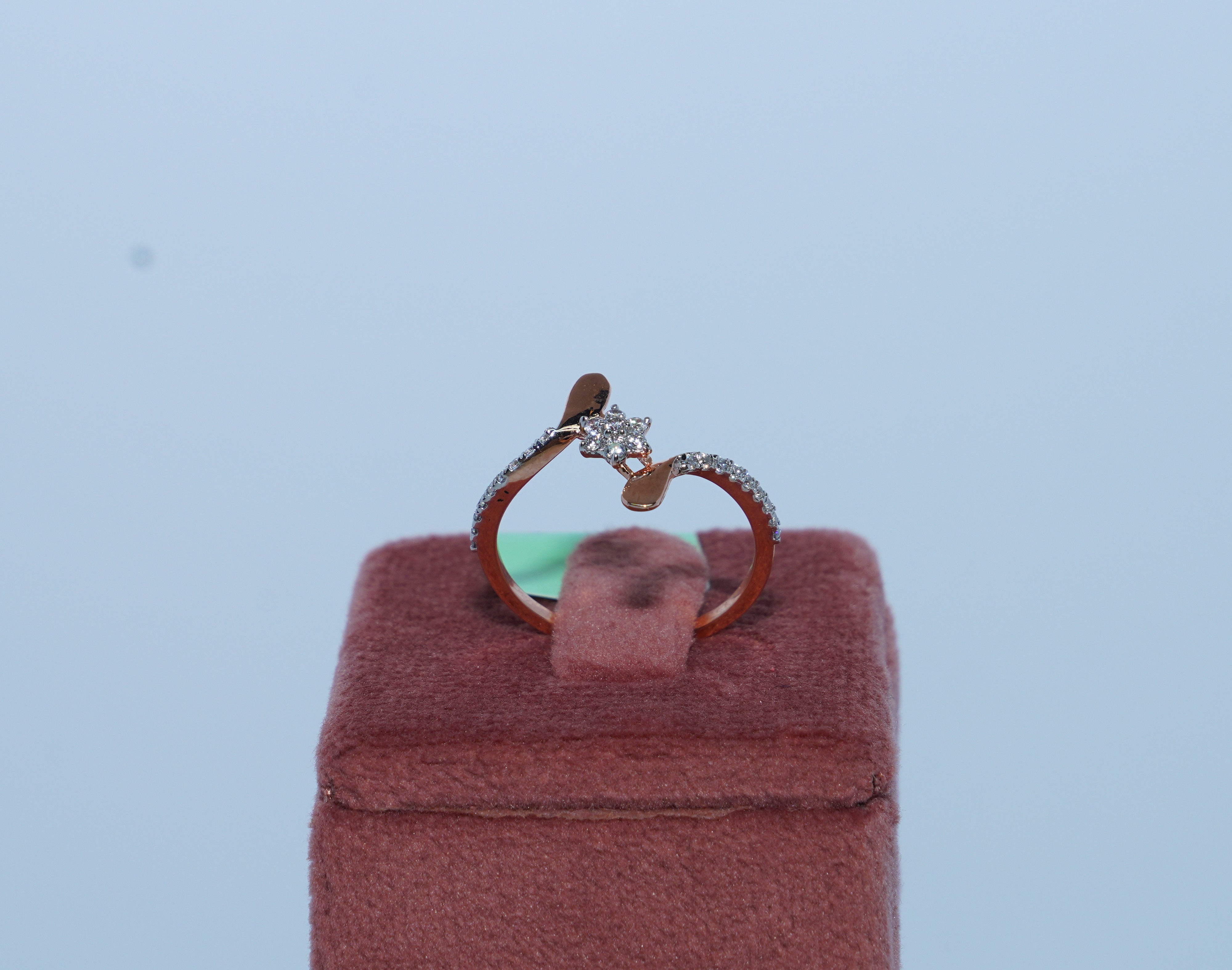 Starlight Embrace Diamond Ring