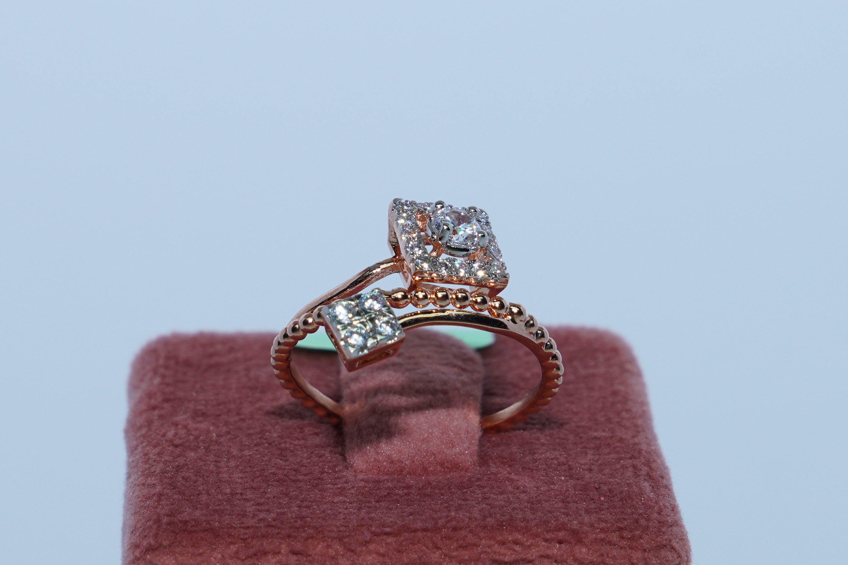 Twin Star Elegance Ring