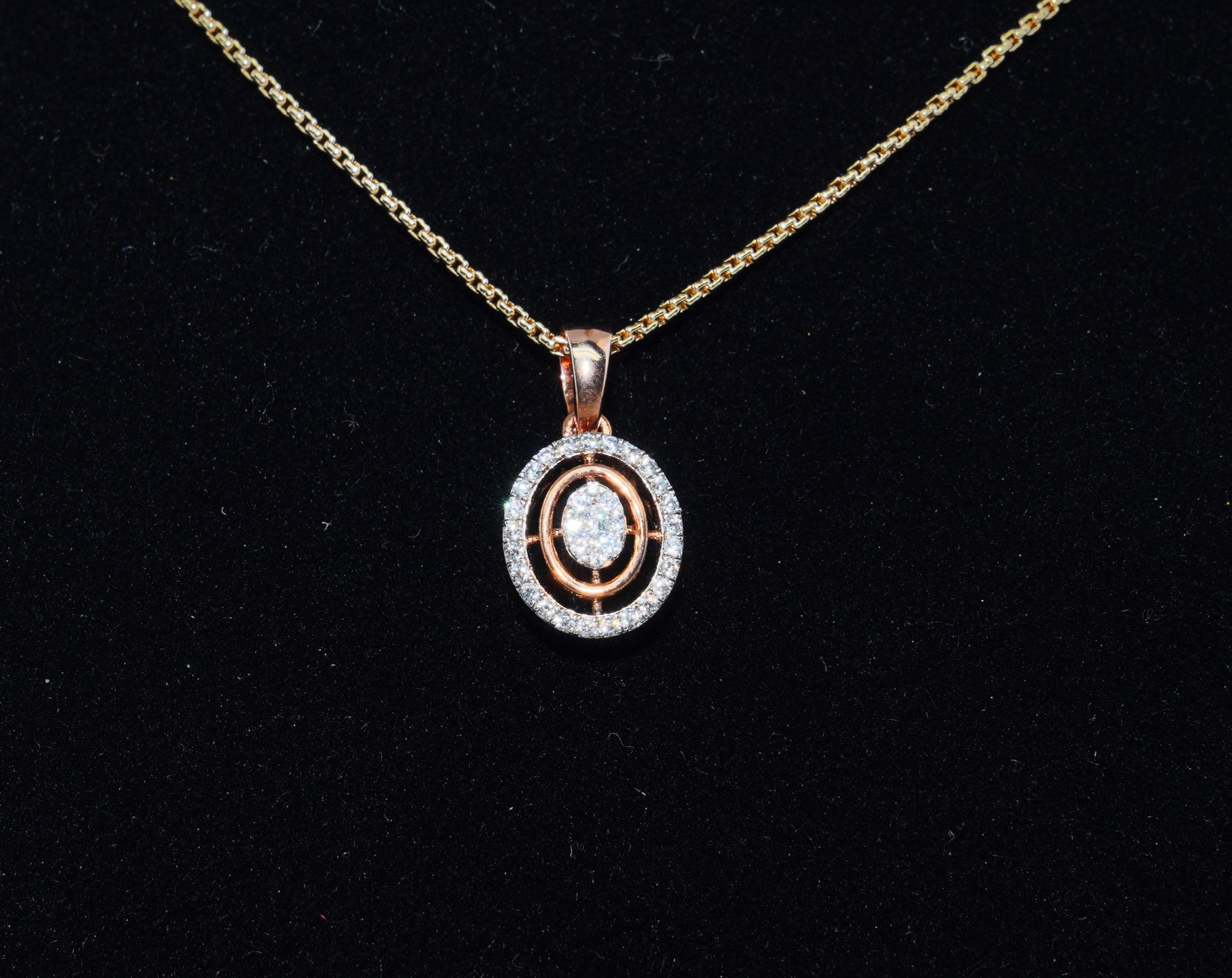 Eternal Orbit Diamond Pendant