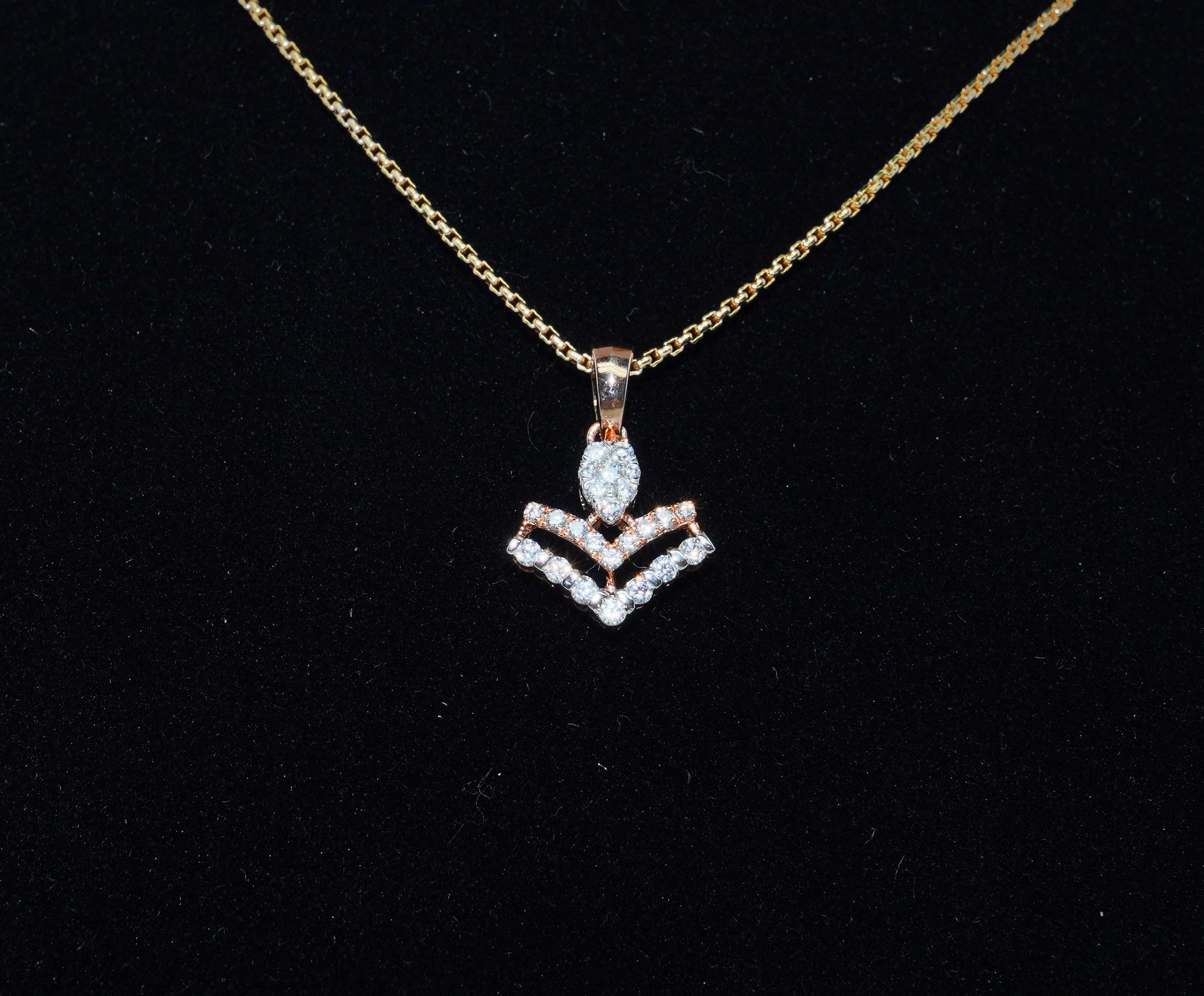 Celeste Chevron Diamond Set
