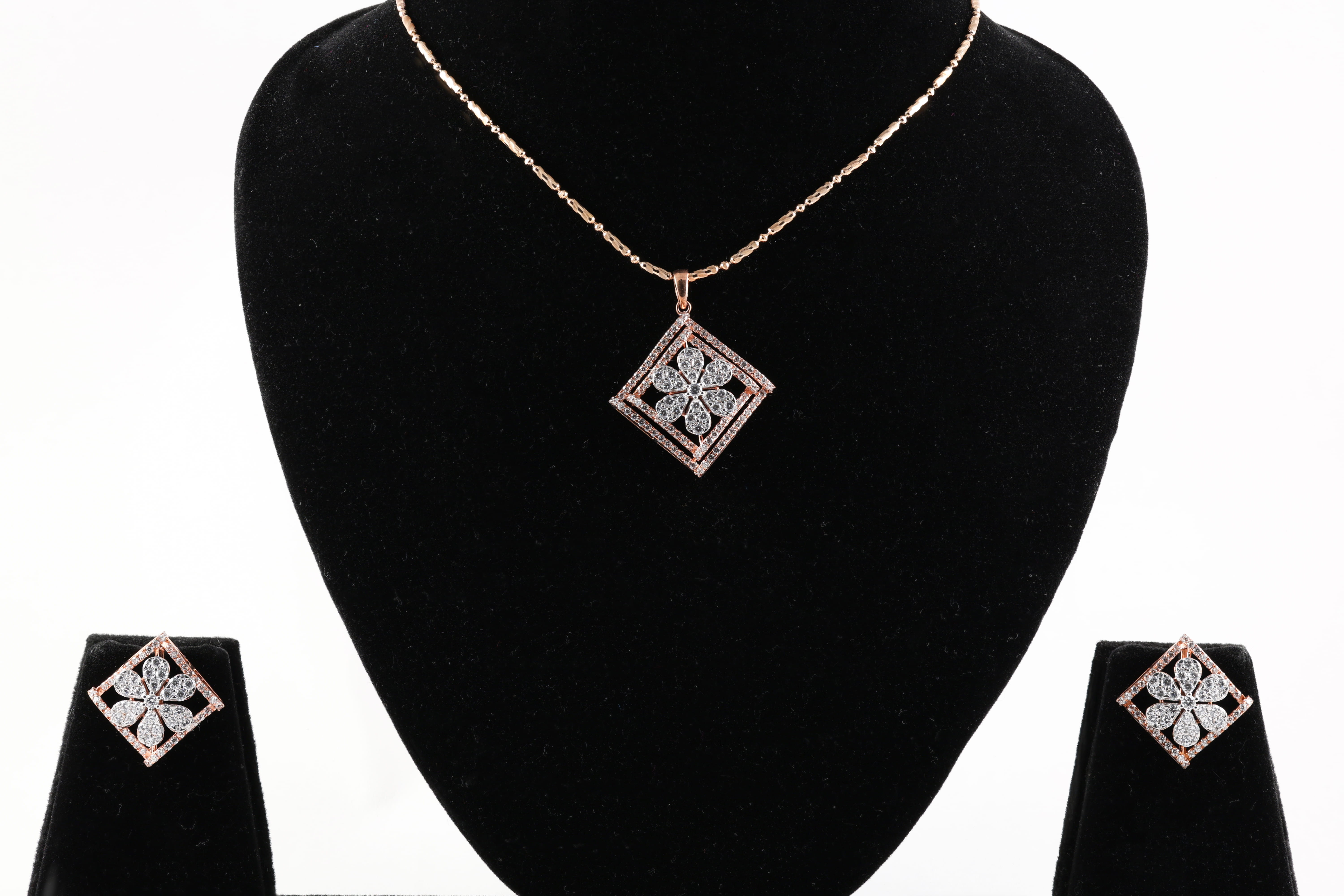 Diamond Flower Frame Set