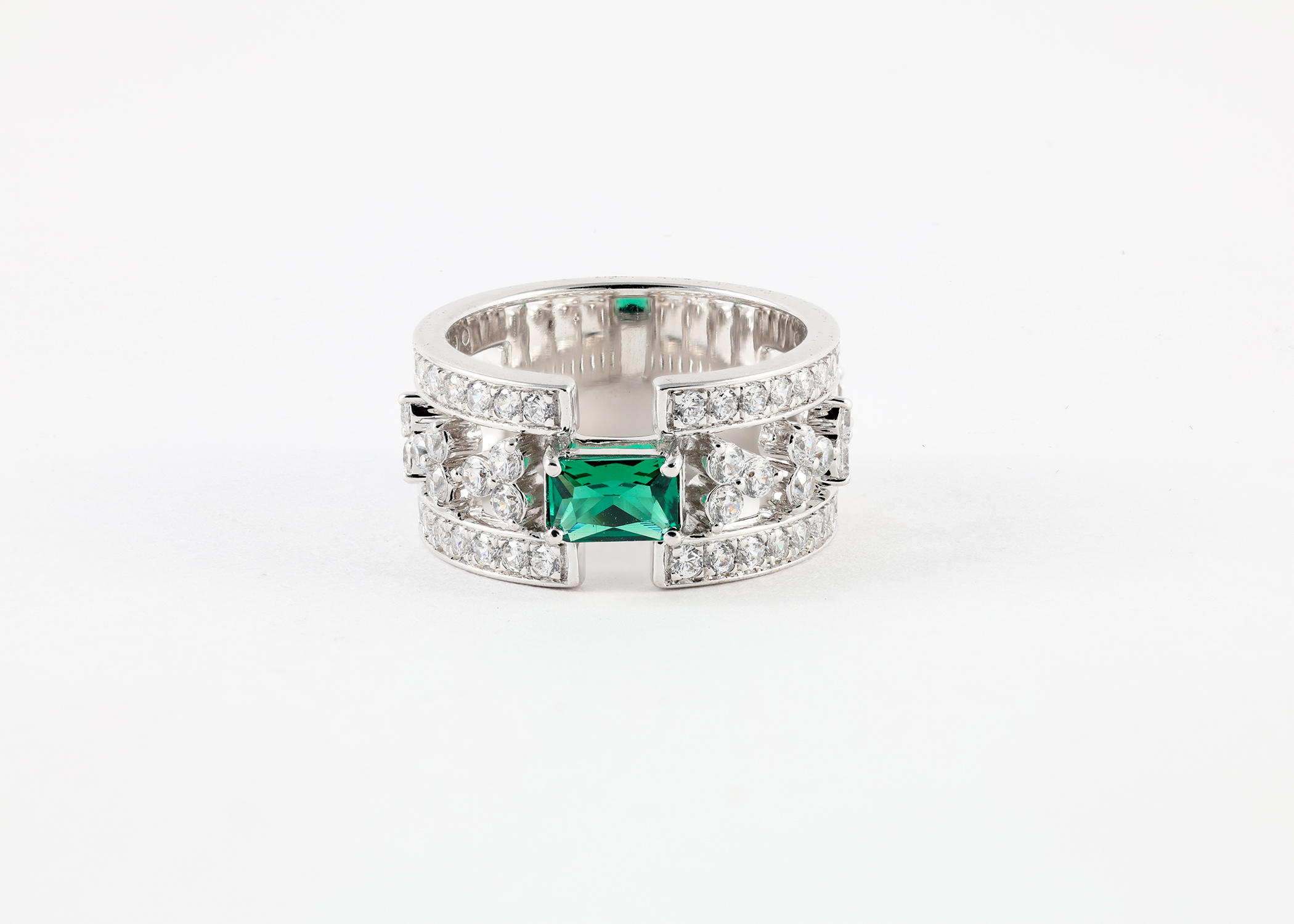 White Gold Diamond Ring